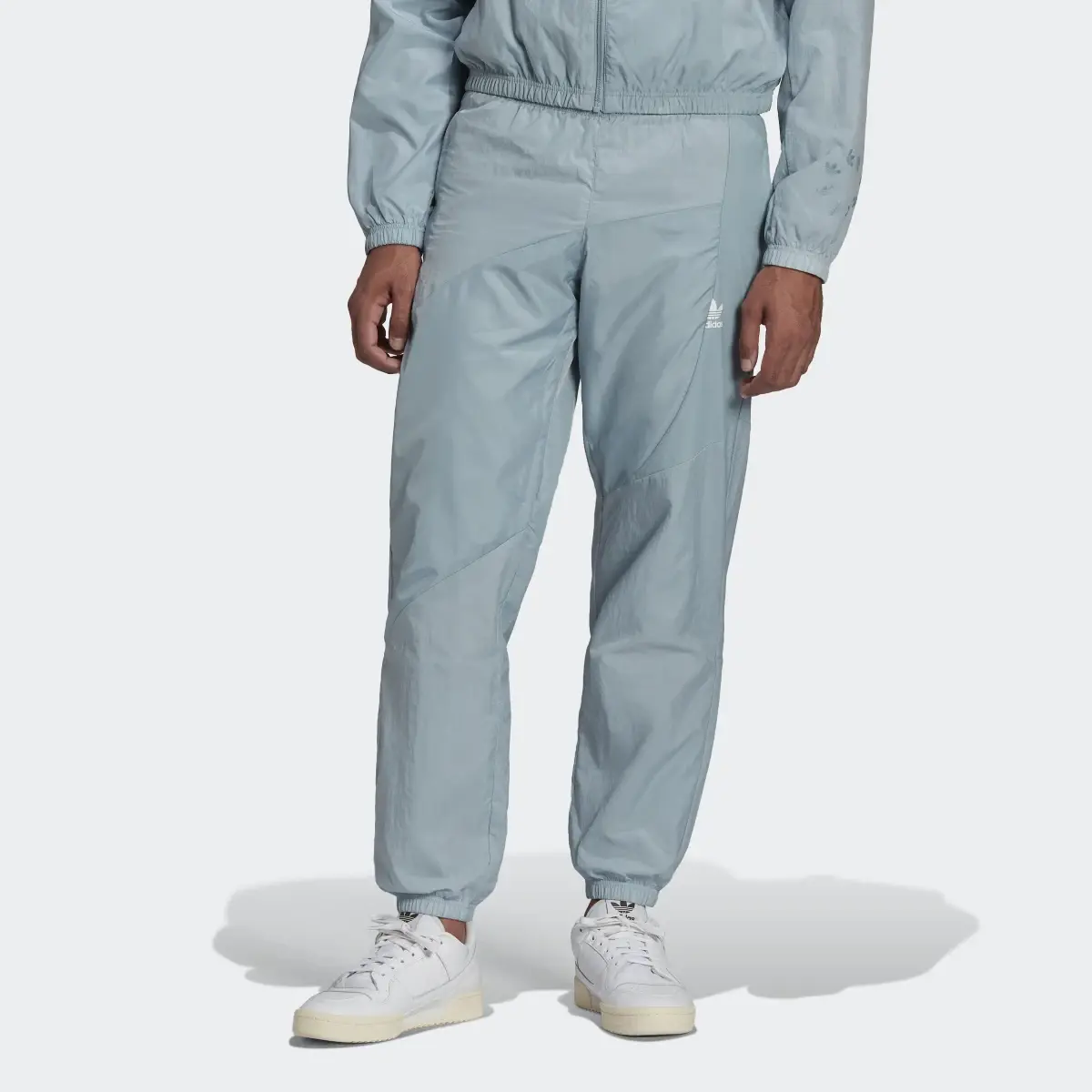 Adidas Adicolor Fabric Block Full Woven Track Tracksuit Bottoms. 1