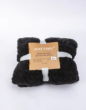Noir - Sherpa Blanket