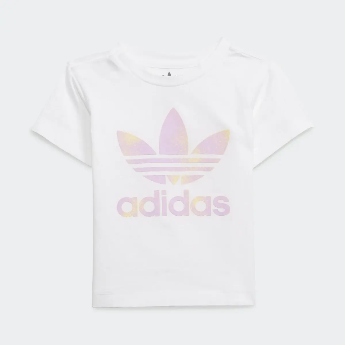 Adidas Graphic Logo Shorts and Tee Set. 3