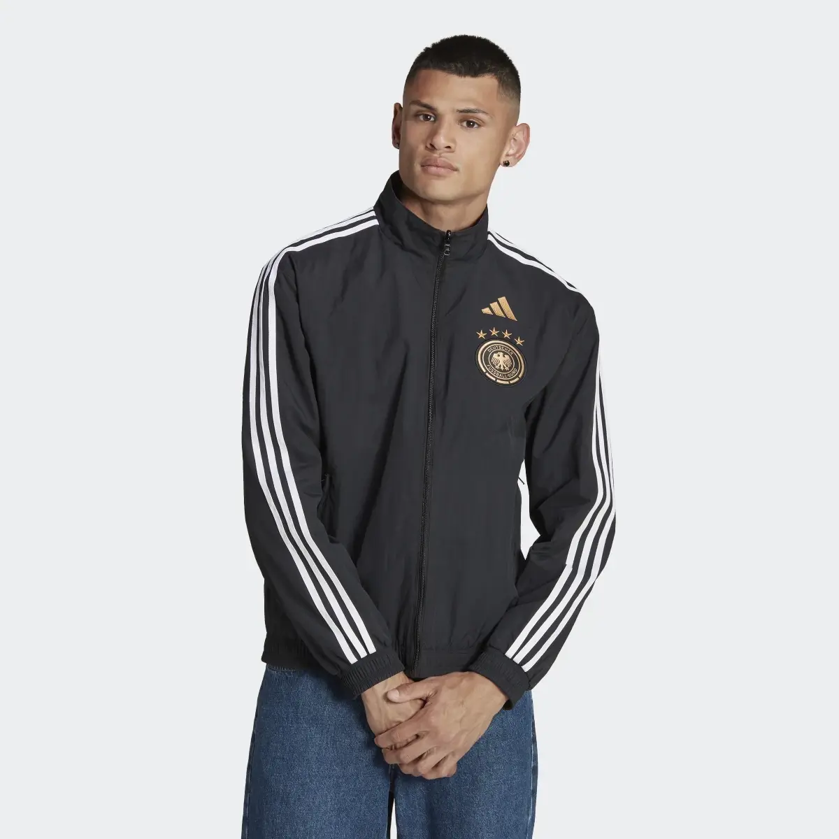 Adidas Germany Reversible Anthem Jacket. 2