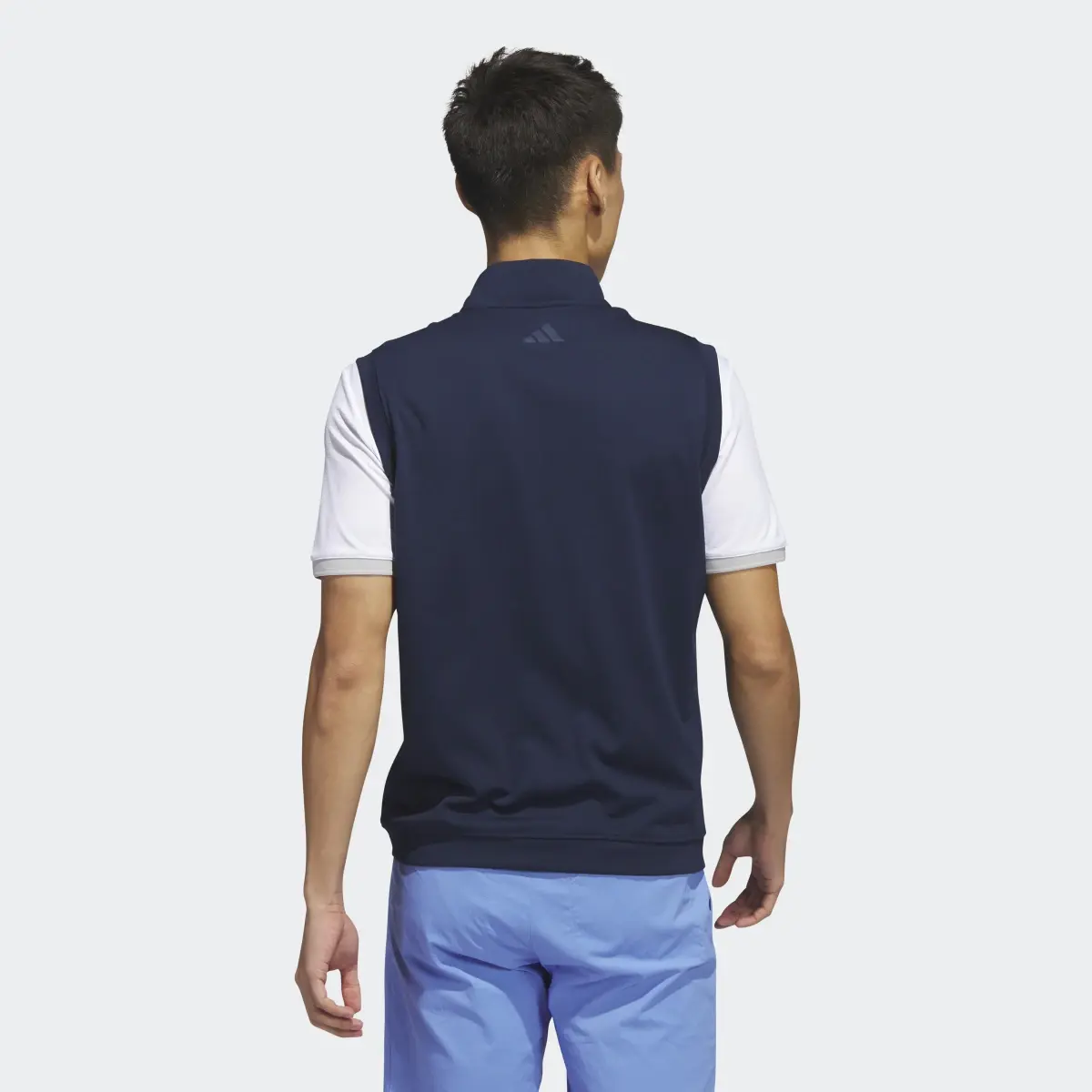 Adidas Elevated 1/4-Zip Golf Pullover Vest. 3