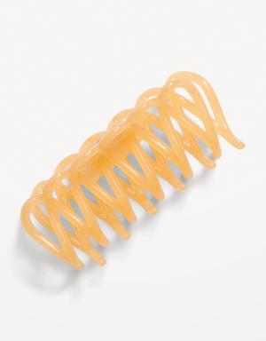 Claw Hair Clip for Women orange