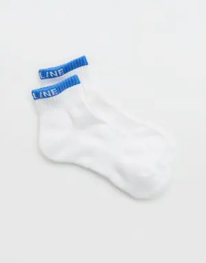 By Aerie Short Crew Sock