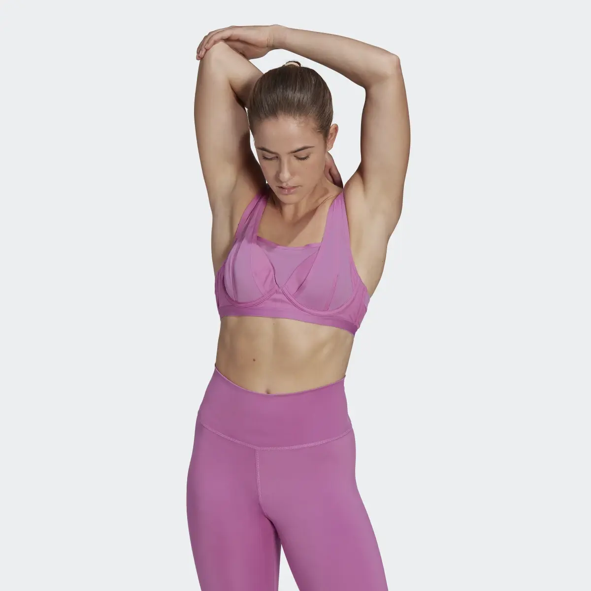 Brassière fitness adidas rose ADIDAS