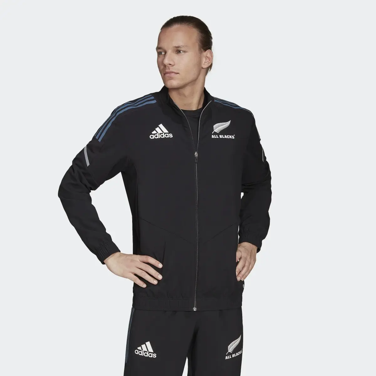 Adidas All Blacks Rugby Presentation Jacket. 2