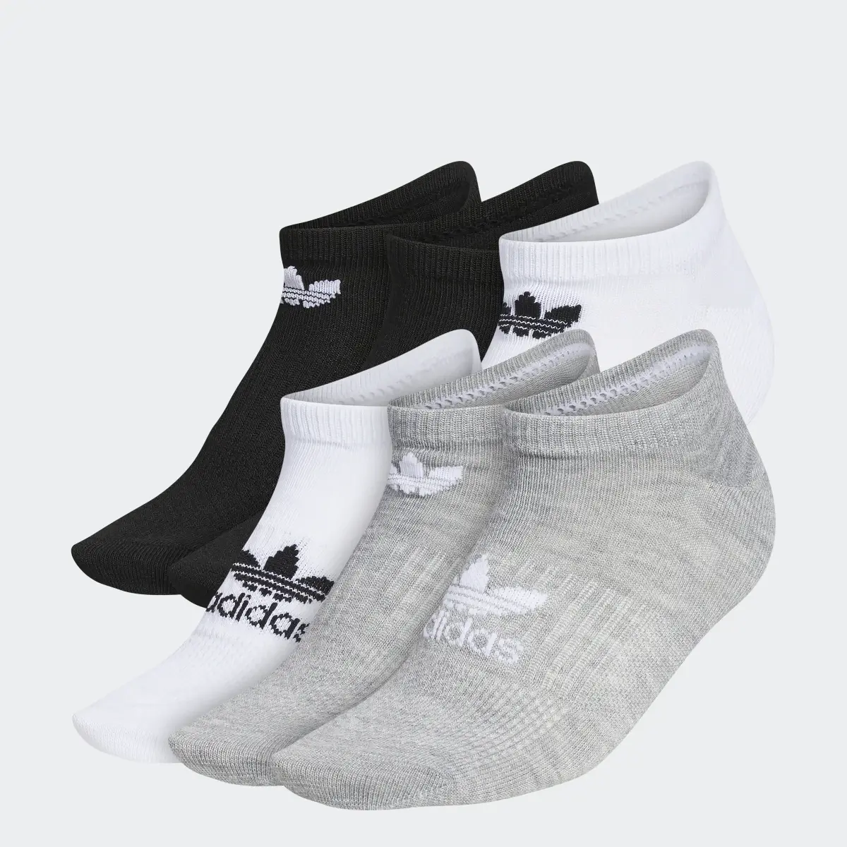 Adidas Classic Superlite No-Show Socks 6 Pairs. 1