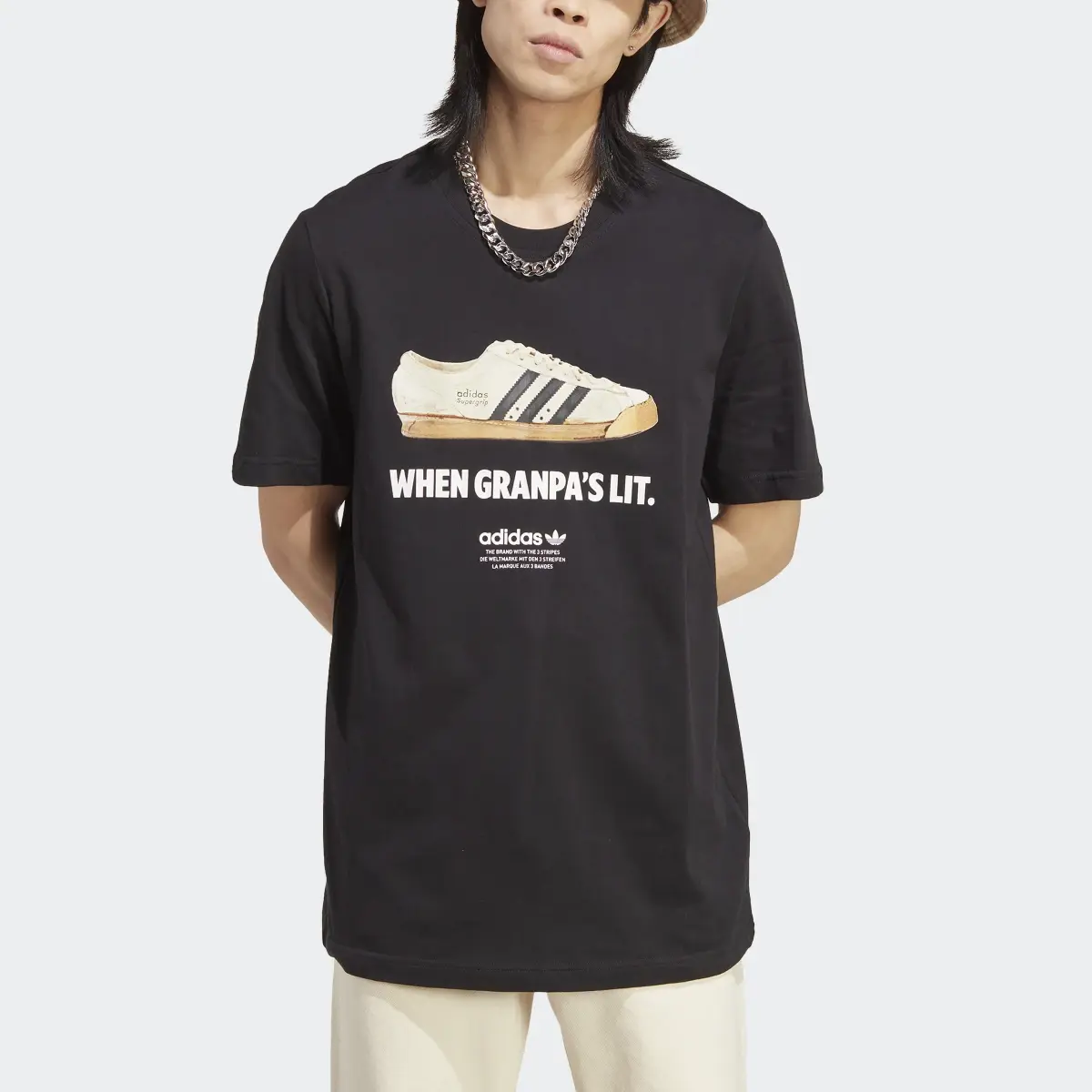 Adidas Graphics New Age T-Shirt. 1