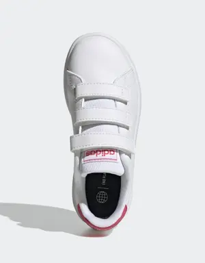 Adidas Advantage Court Lifestyle Hook-and-Loop Shoes. 3