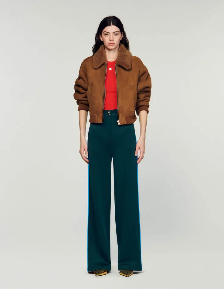 Sandro Trousers with side stripes. 1