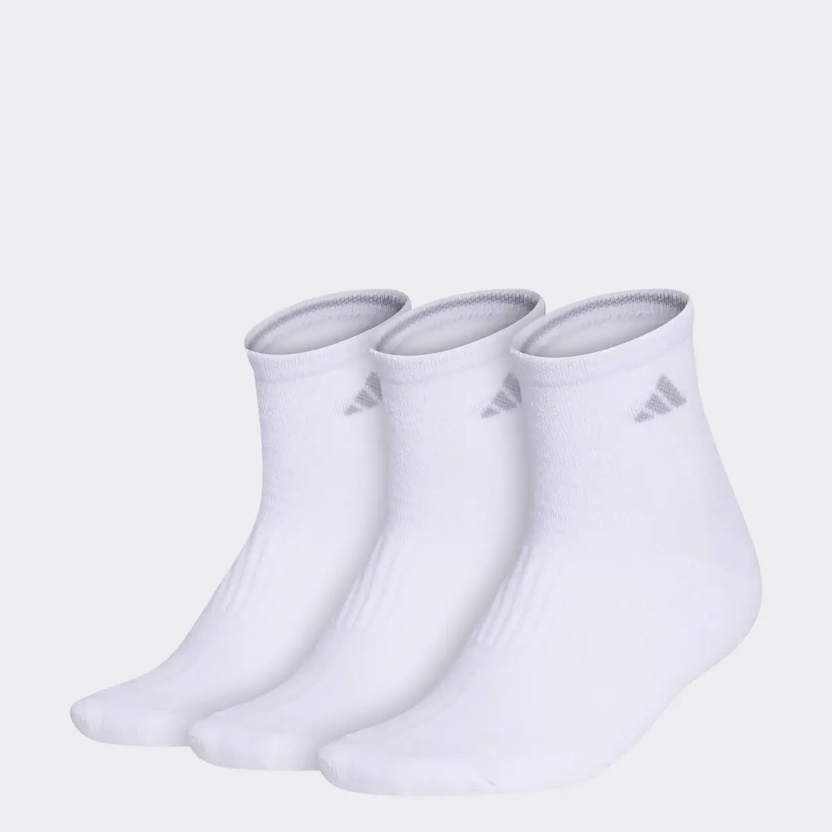 Adidas Cushioned Quarter Socks 3 Pairs. 1