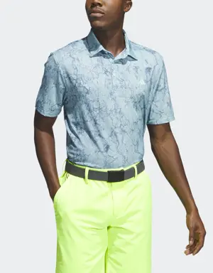 Adidas Ultimate365 Print Golf Polo Shirt