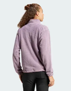 Adidas Terrex XPLORIC High-Pile-Fleece Pullover. 3