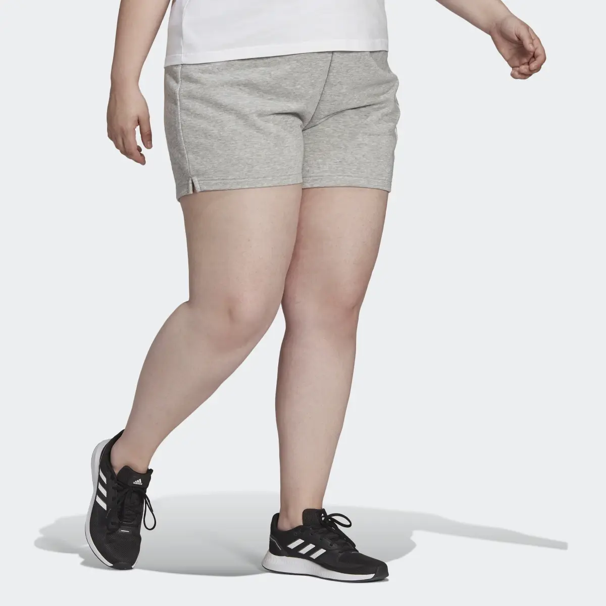 Adidas Short Essentials Slim Logo (Taglie forti). 3