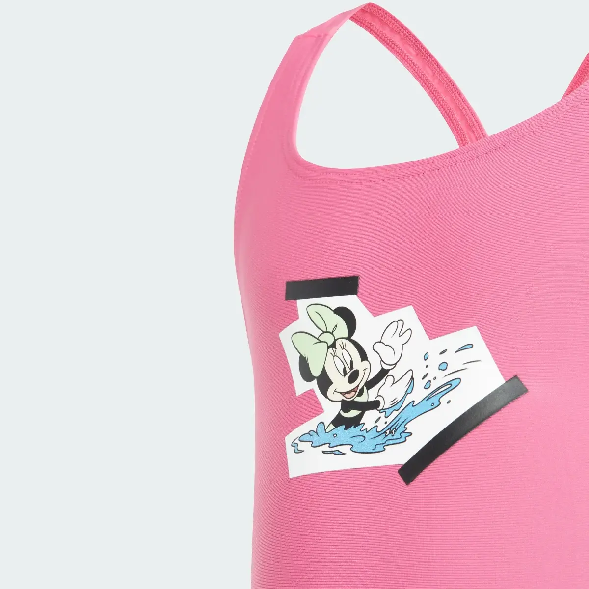 Adidas x Disney Minnie Mouse 3 Stripes Swimsuit. 3