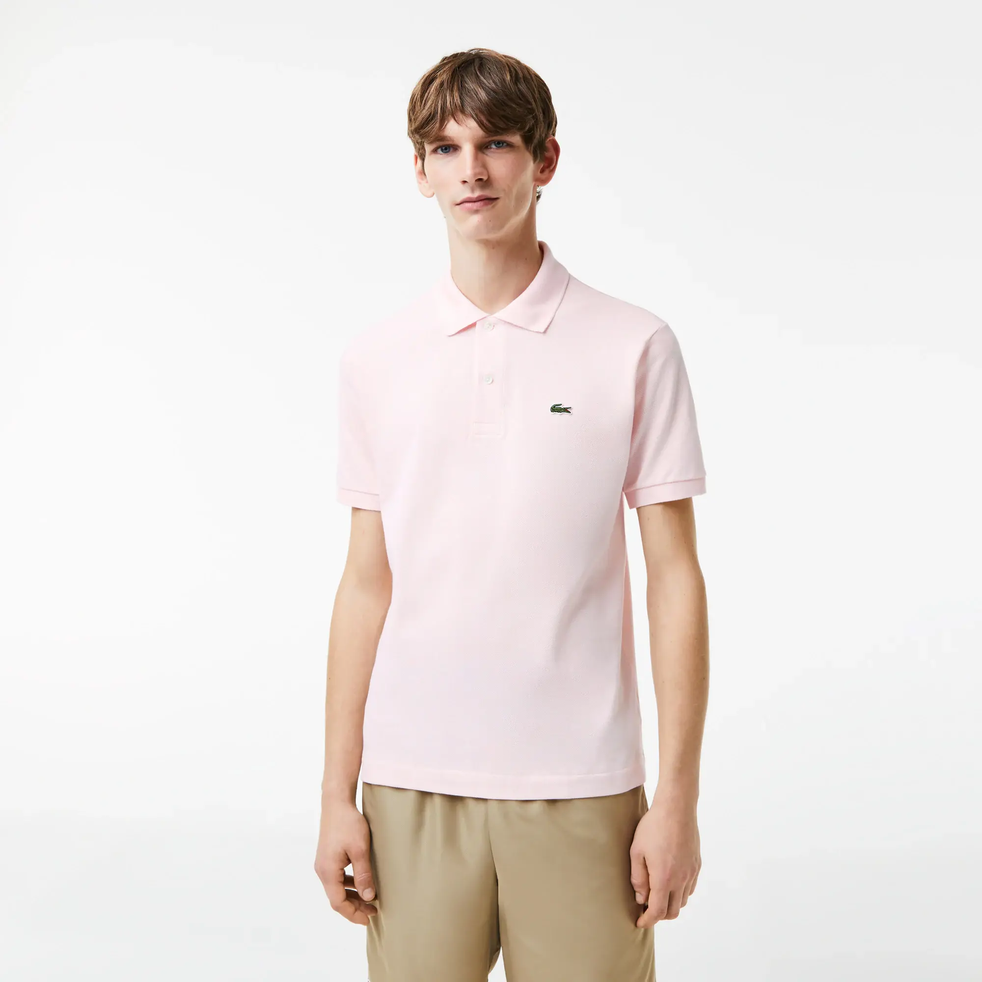 Lacoste Men's Original L.12.12 Petit Piqué Cotton Polo. 1 Lacoste Men's Original L.12.12 Petit Piqué Cotton Polo. 1
