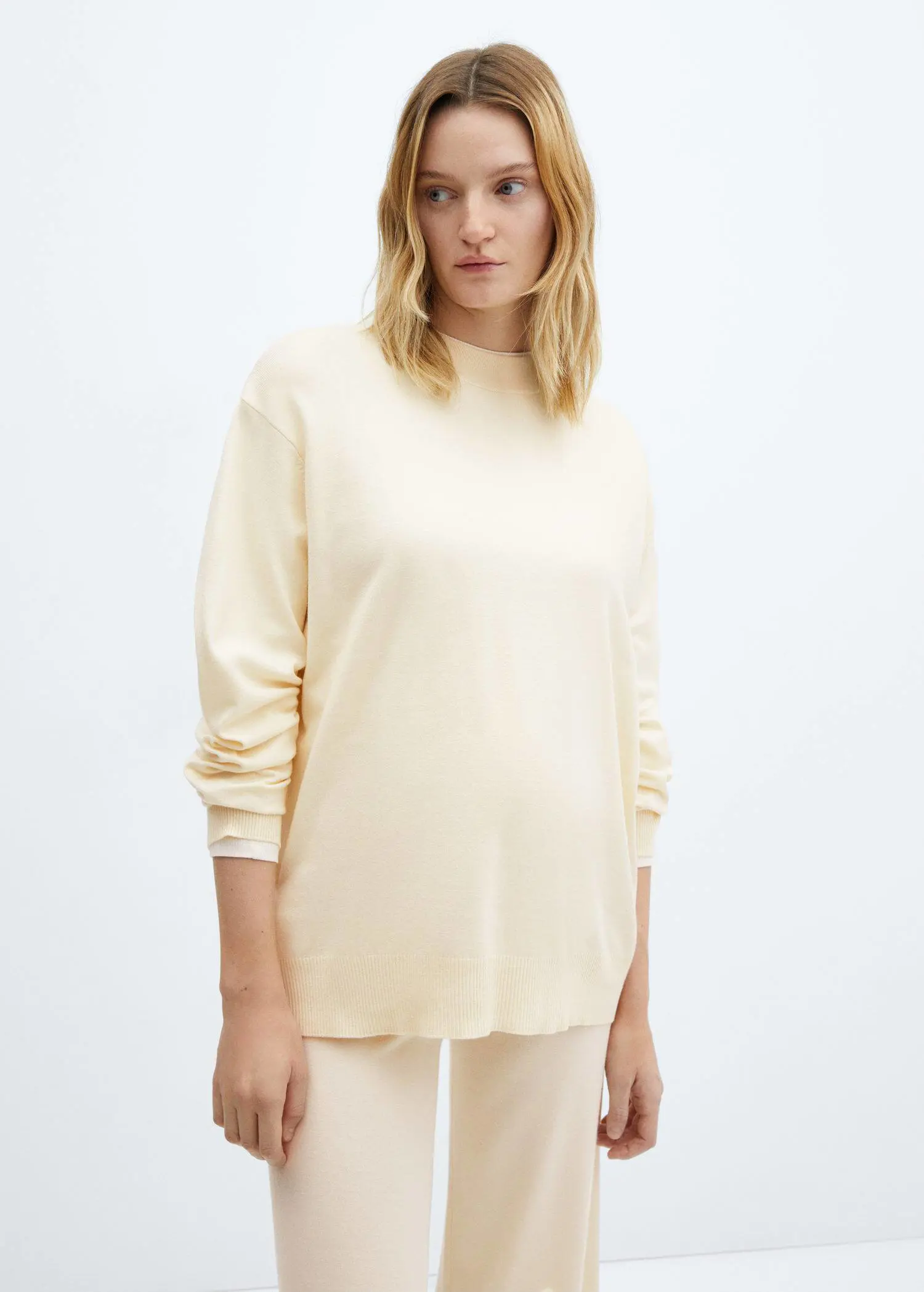Mango Pull-over maille col rond. 2
