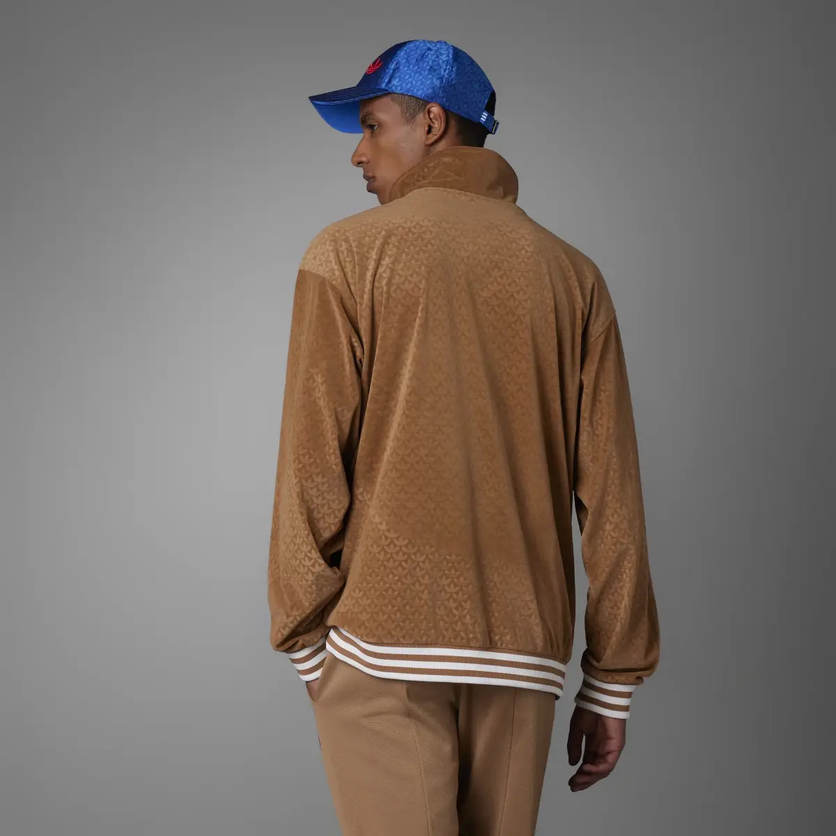 Adidas Sudadera Adicolor Heritage Now Funnel Velour. 2