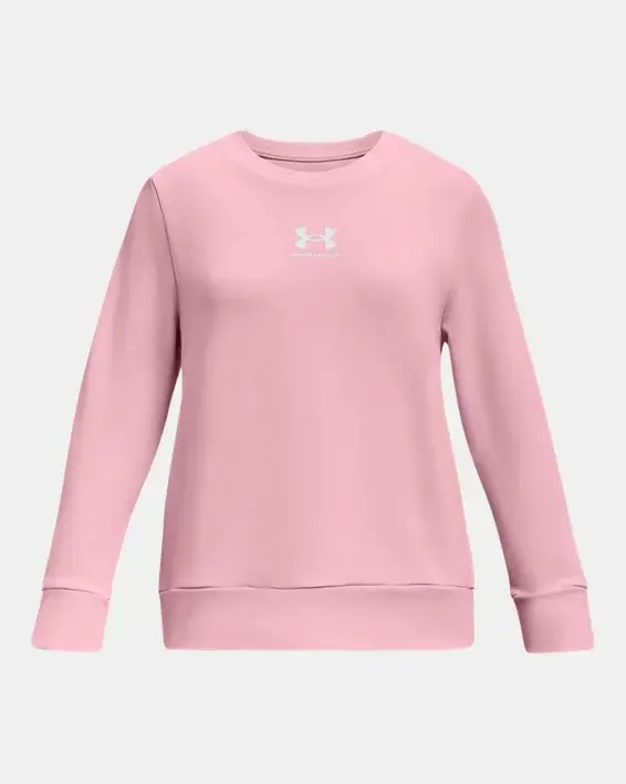 Under Armour Girls' UA Rival Terry Crew. 1