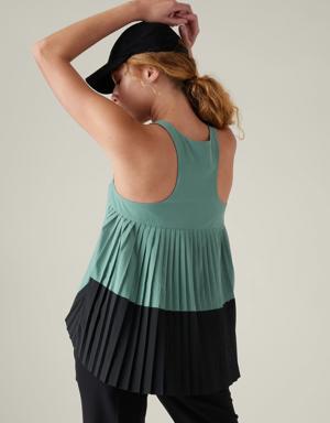 Athleta Swing Forward Tank green