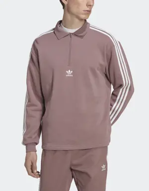 Adidas Adicolor 3-Stripes Long Sleeve Polo Sweater