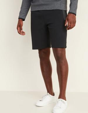 Dynamic Fleece Jogger Shorts for Men --9-inch inseam black
