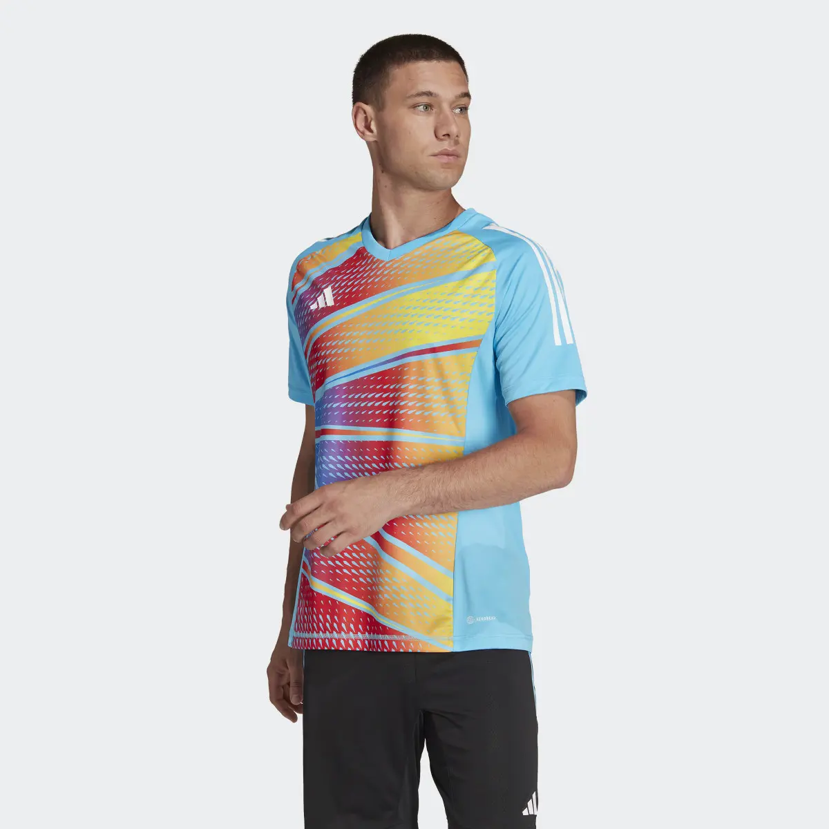 Adidas Tiro 23 Pro Short Sleeve Graphic Jersey. 2