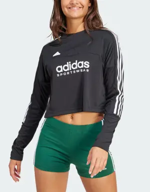 Adidas Tiro 3-Stripes Long Sleeve Tee