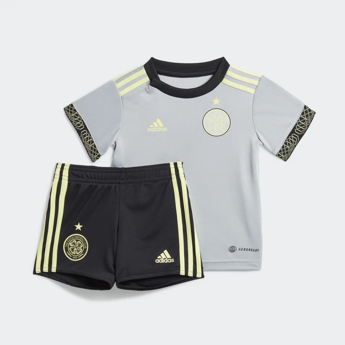 Adidas Celtic FC 22/23 Third Baby Kit. 2