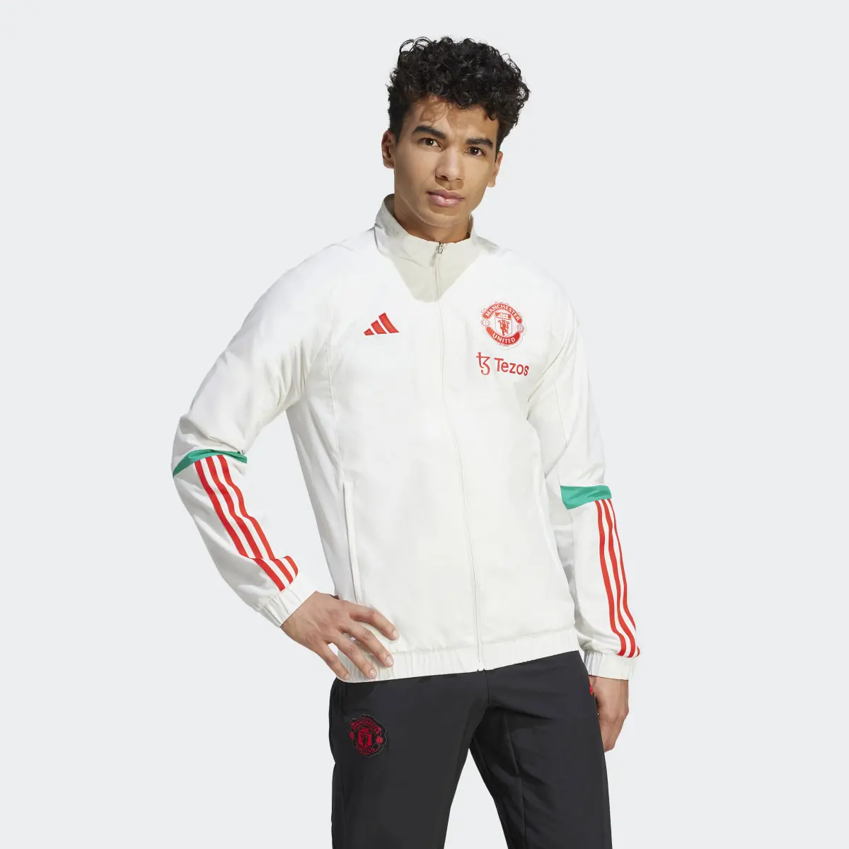 Adidas Manchester United Tiro 23 Presentation Track Top. 2