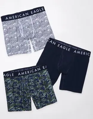 American Eagle O 6" Classic Boxer Brief 3-Pack. 1