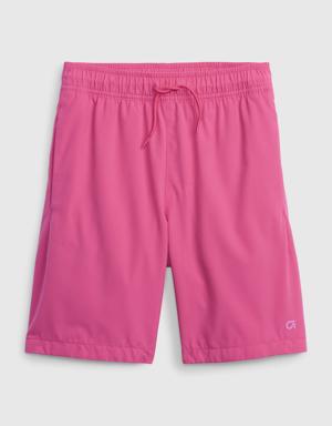 Gap Fit Kids Quick Dry Shorts pink