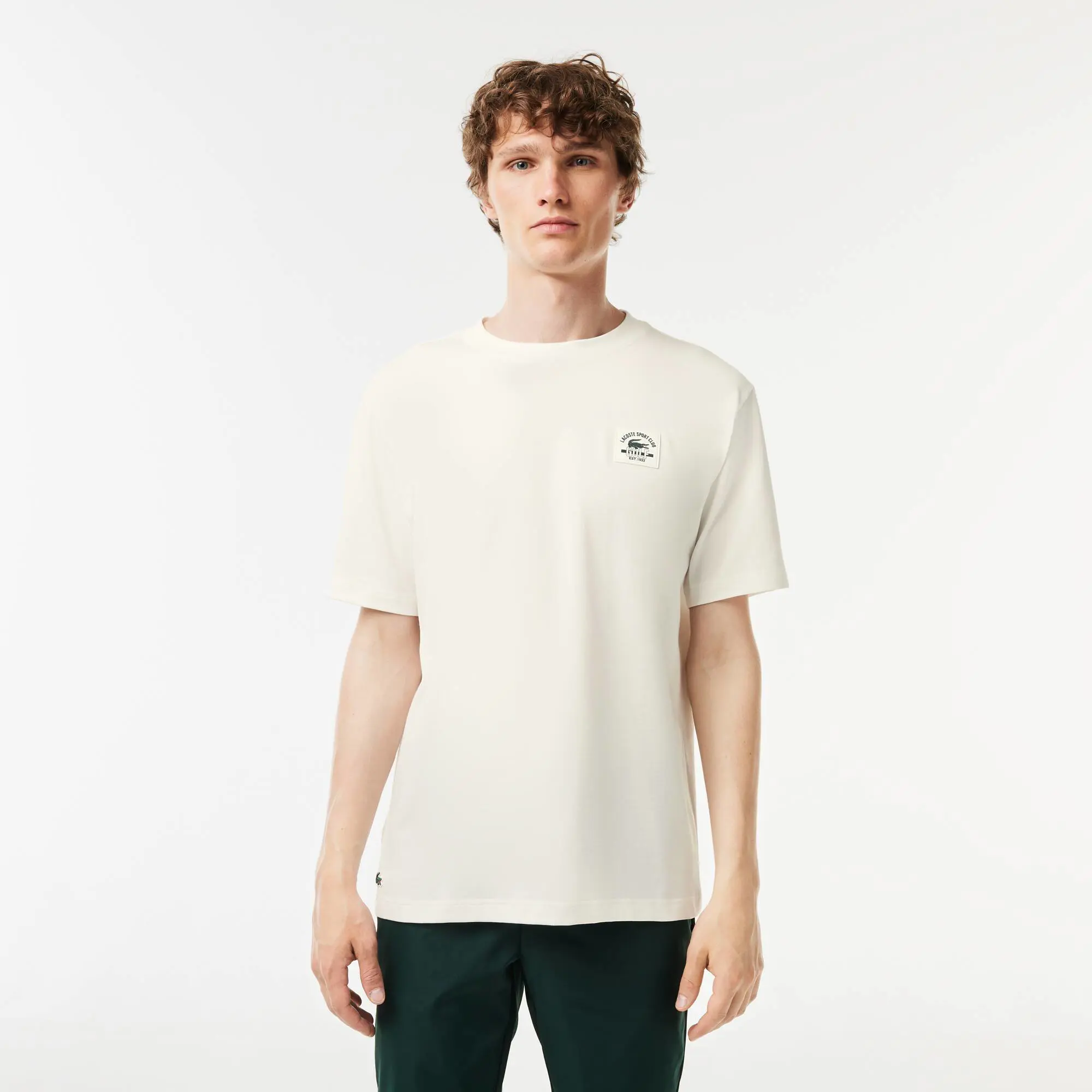 Lacoste T-shirt de golfe em algodão relaxed fit. 1