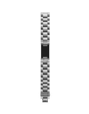 Large No. 001 Polished Stainless Steel Three-link Bracelet Watch Strap