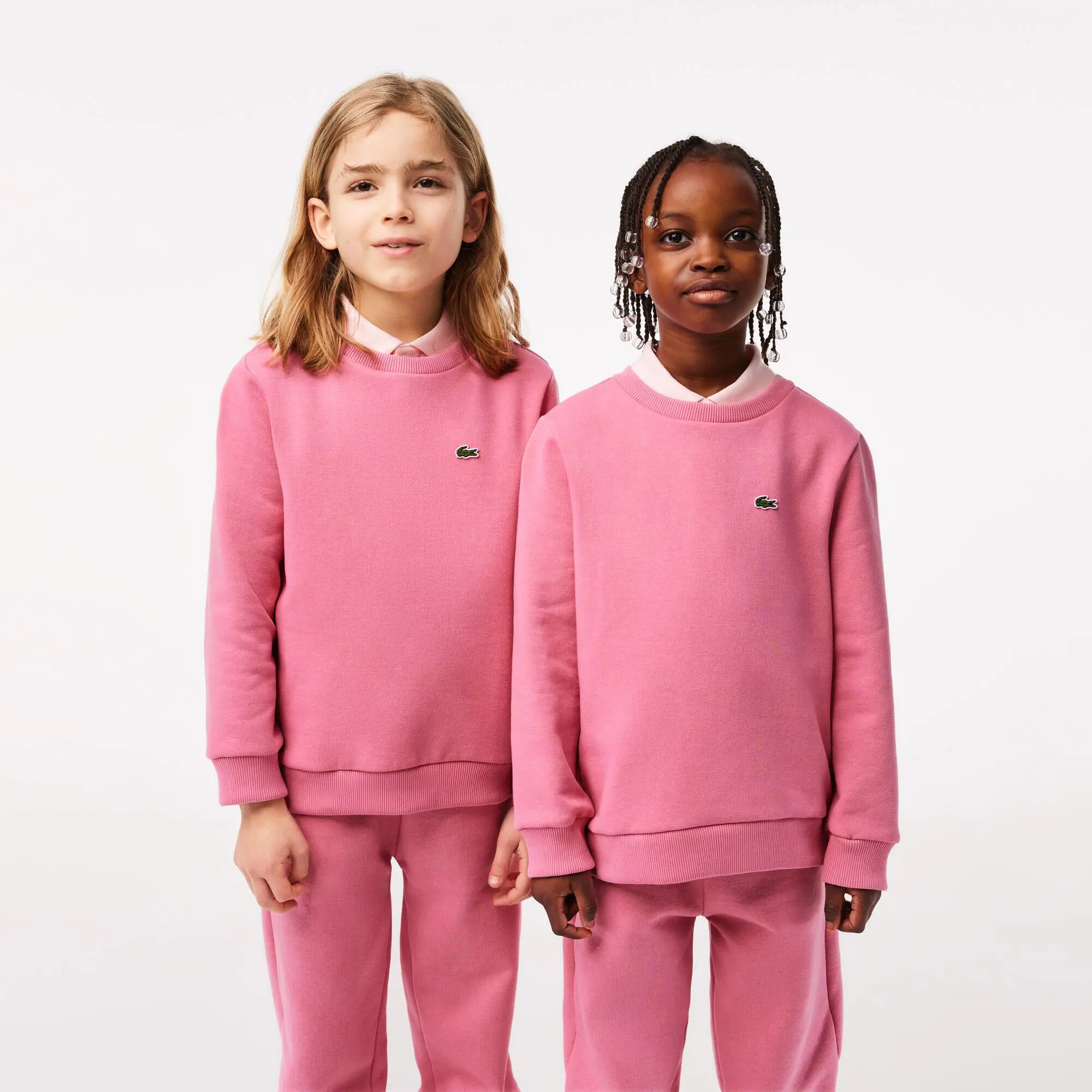 Lacoste Kids’ Lacoste Organic Cotton Flannel Sweatshirt. 1