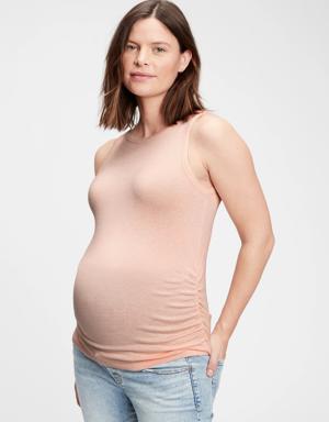 Gap Maternity Softspun Tank Top pink