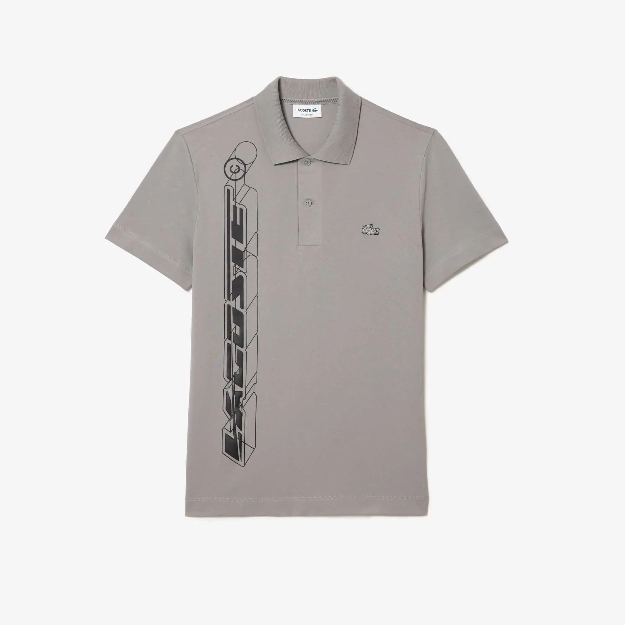 Lacoste Movement Polo Shirt Signature 3D. 1