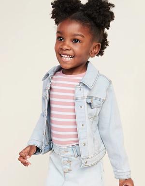 Unisex Stretch Jean Jacket for Toddler blue