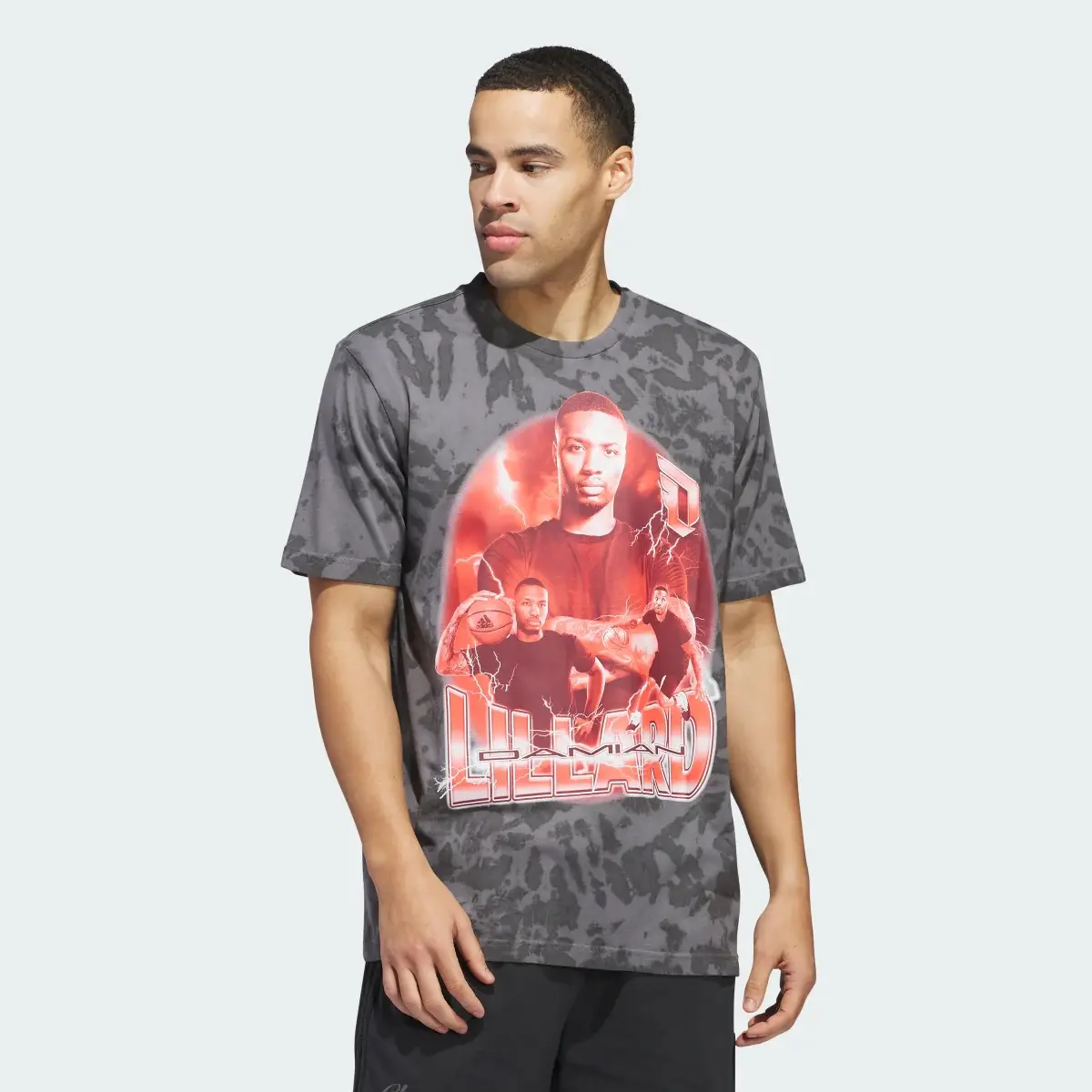 Adidas Dame Tunnel Graphic Tee. 2