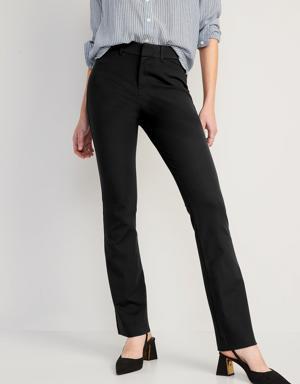 Old Navy High-Waisted Pixie Flare Pants black