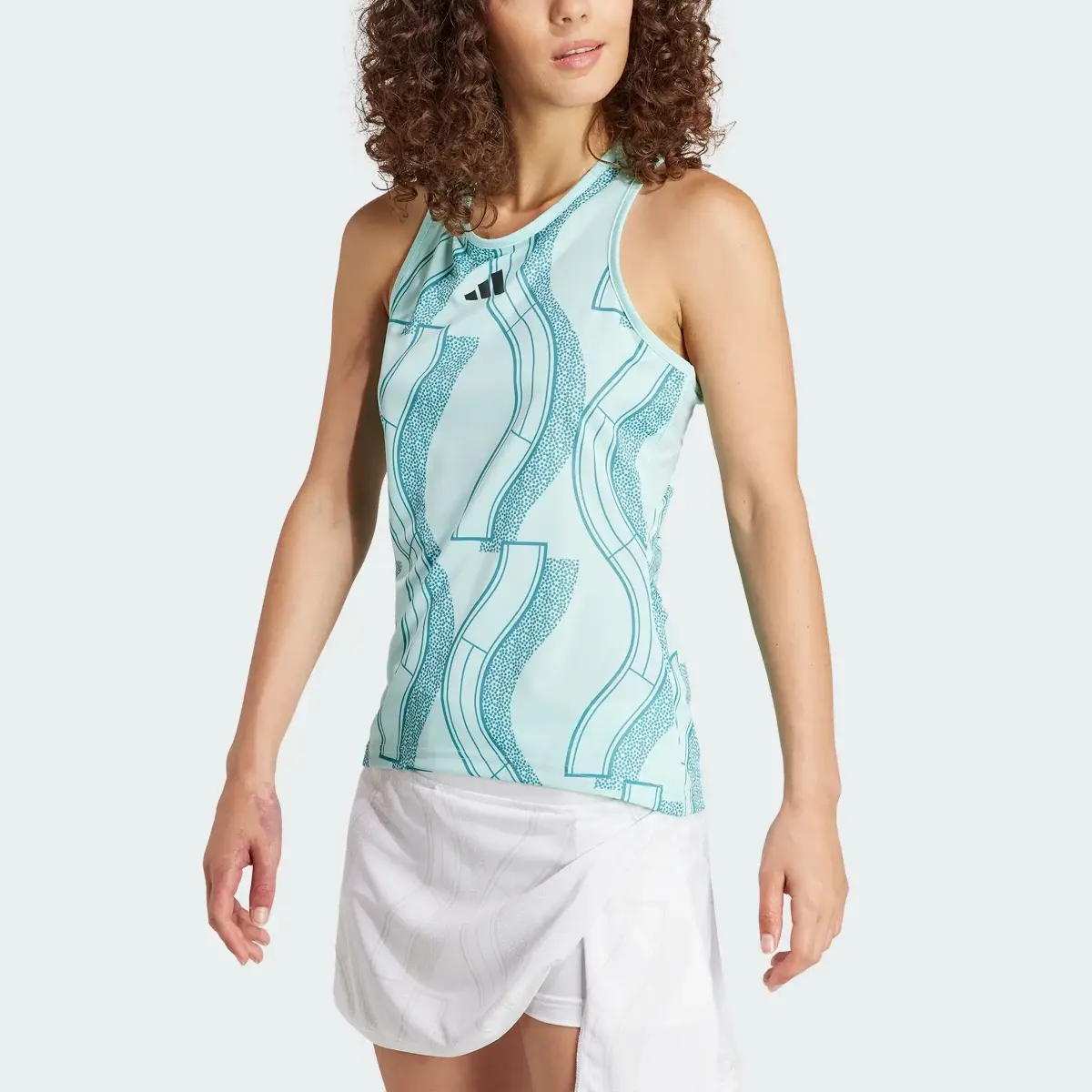 Adidas Club Tennis Graphic Tank Top. 1