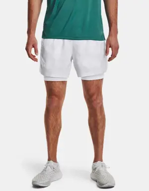 Men's UA Iso-Chill Up The Pace 2-in-1 Shorts