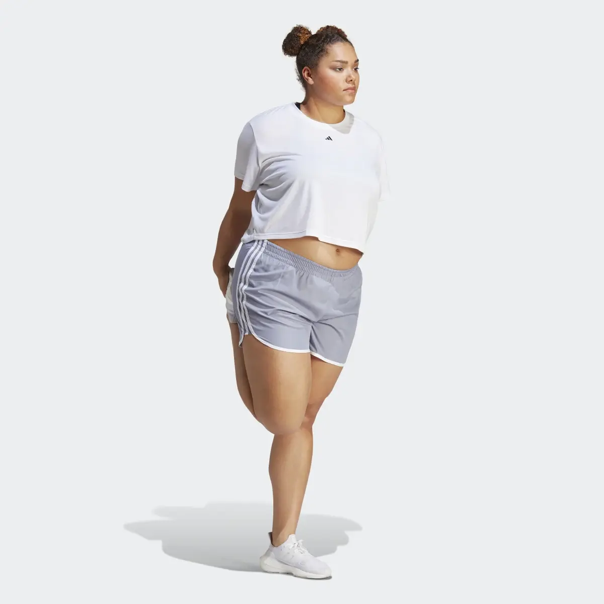 Adidas Calções de Running Marathon 20 (Plus Size). 3