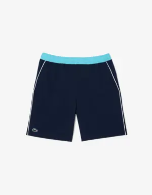 Recycled Fabric Stretch Tennis Shorts