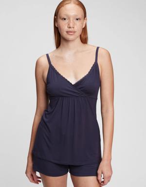 Maternity Modal Sleep Cami blue