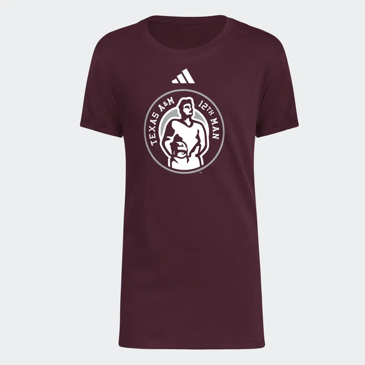 Adidas Texas A&M NCAA Fresh Tee Kids. 1