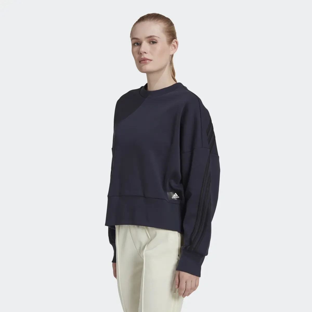 Adidas Future Icons 3-Stripes Sweatshirt. 2