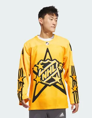 2024 NHL All-Star adidas x drew house Yellow jersey