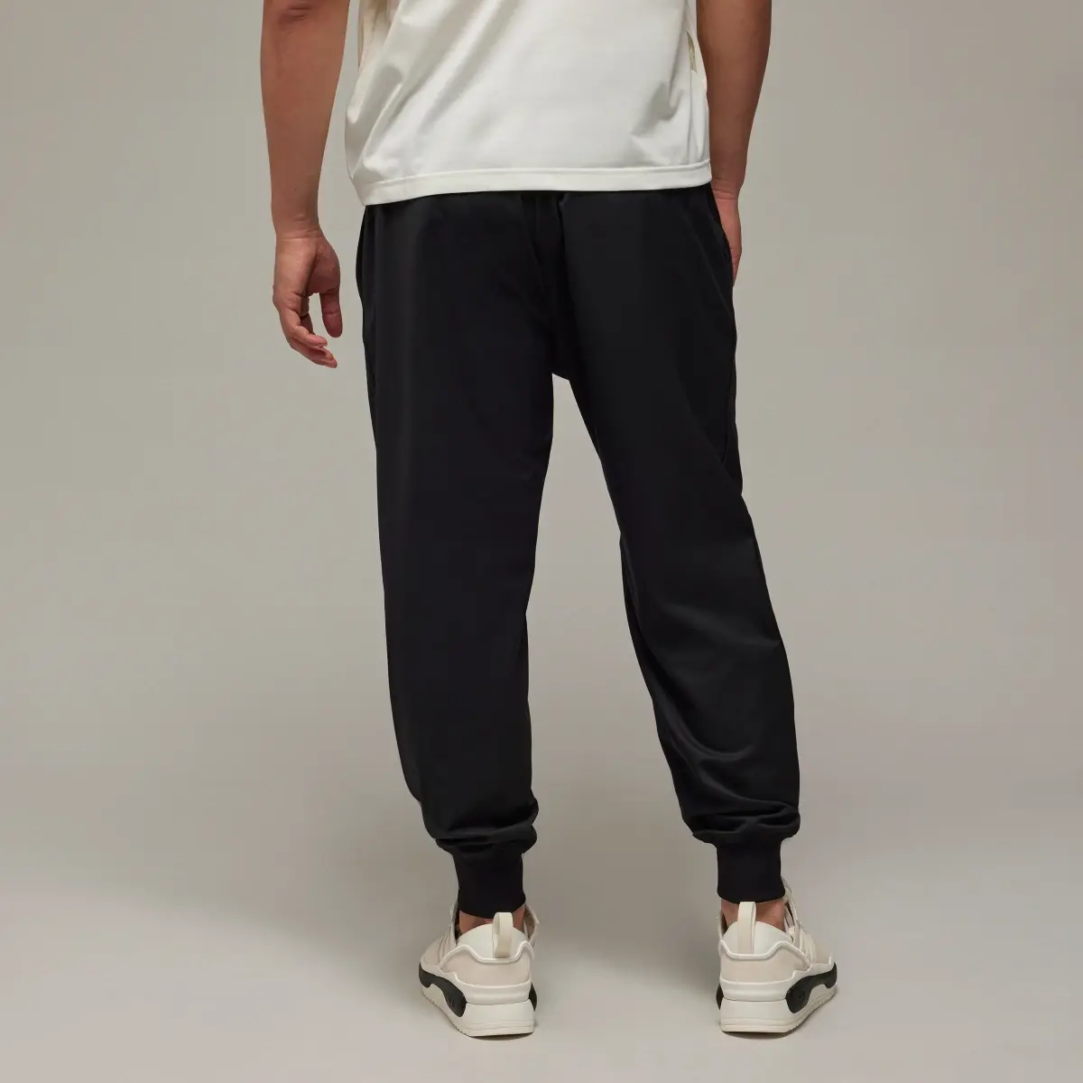 Adidas Y-3 Refined Woven Cuffed Tracksuit Bottoms. 3