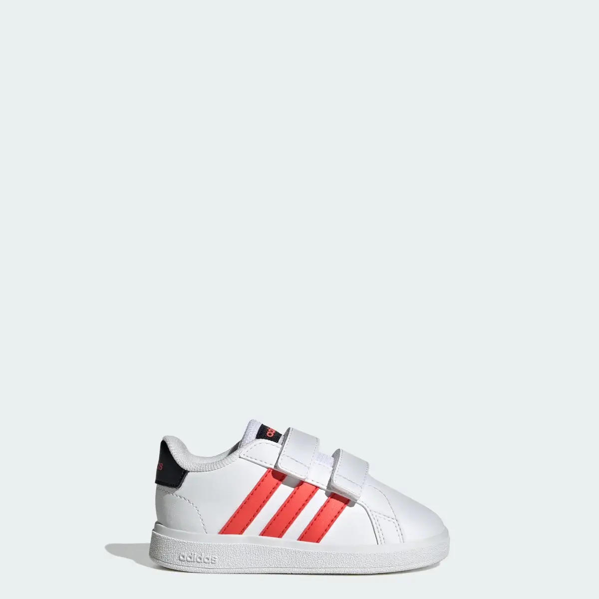 Adidas Grand Court Lifestyle Hook and Loop Shoes. 1