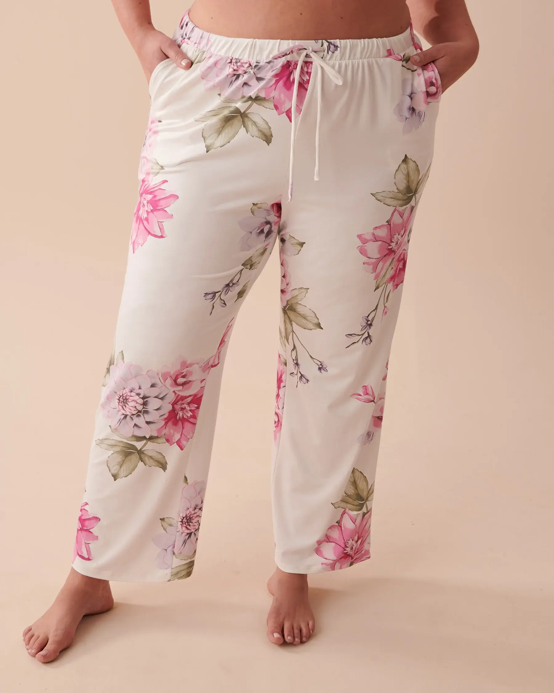 La Vie en Rose Floral Super Soft Pajama Pants. 1